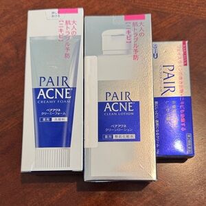 Acne Skincare Set - Blue and Silver